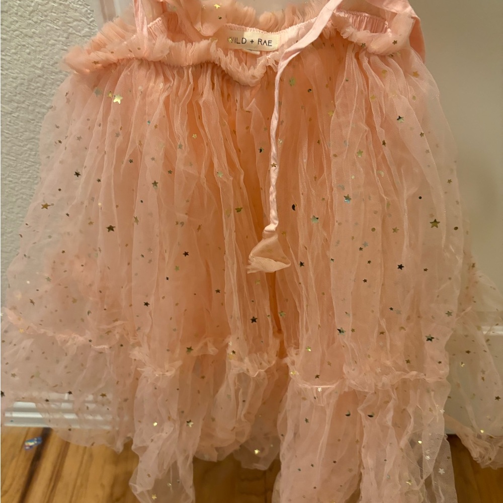 Pink Starry Tulle Dress Wild & Rae